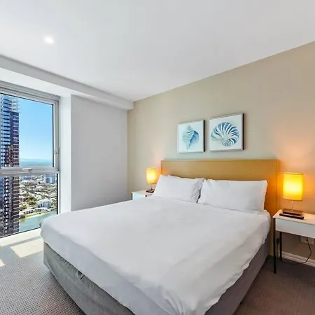 Oceanside Sky Dream Hilton 2.5Bdr With 180° Views Apartment Gold Coast Exterior photo