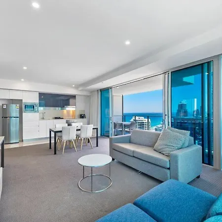 Oceanside Sky Dream Hilton 2.5Bdr With 180° Views Apartment Gold Coast Exterior photo