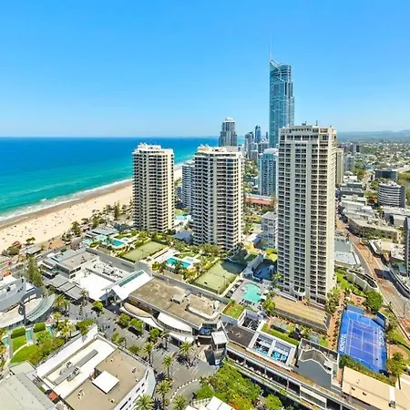 Oceanside Sky Dream Hilton 2.5Bdr With 180° Views Apartment Gold Coast Exterior photo