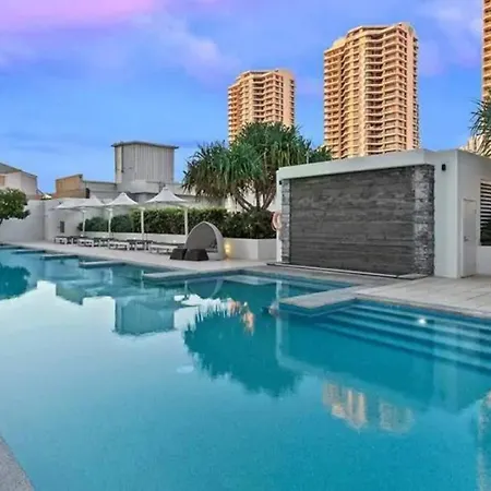 Oceanside Sky Dream Hilton 2.5Bdr With 180° Views Apartment Gold Coast Exterior photo